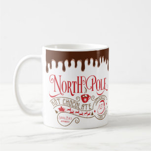 Funny North Pole Hot Chocolate Christmas Coffee Mug