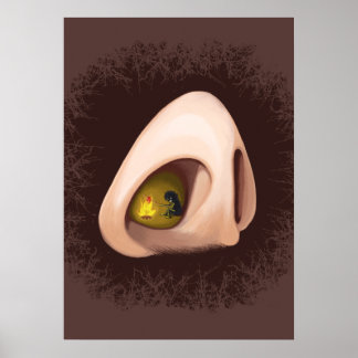 Funny Nose Bug Why We Sneeze Poster