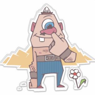 FUNNY NOSE PICKER GUY CAR DECAL STICKER