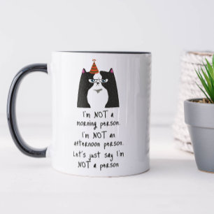 Funny Not a Morning Person Mug