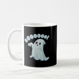 Funny Not Impressed Ghost Halloween Disaproval Coffee Mug