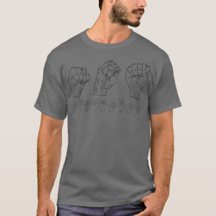 Funny Not Listening American Sign Language ASL 1 T-Shirt