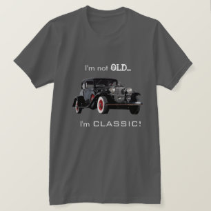 Funny Not Old But Classic Vintage Car Modern T-Shirt