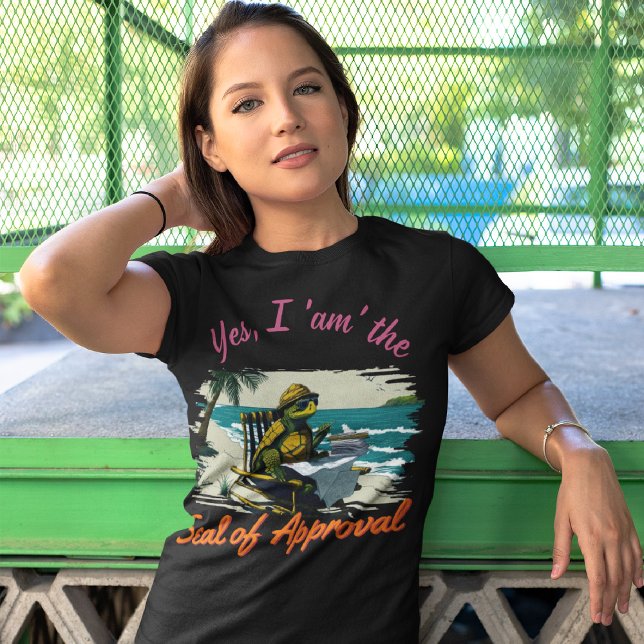 Funny Notary | Office - I am the Seal of Approval T-Shirt (Creator Uploaded)