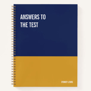 Funny Notebook, Humorous Writing Pad Journal, Note Notebook