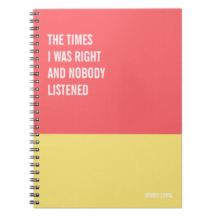Funny Notebook, Humorous Writing Pad Journal, Notebook