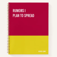 Funny Notebook, Humourous Writing Pad Journal, Not