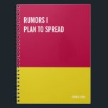 Funny Notebook, Humourous Writing Pad Journal, Not Notebook<br><div class="desc">Funny notebook to use for all your daily reminders,  deep thoughts and grievances,  or for just taking notes at school and work. It makes a great gift.</div>
