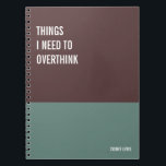 Funny Notebook, Humourous Writing Pad Journal, Not Notebook<br><div class="desc">Funny notebook to use for all your daily reminders,  deep thoughts and grievances,  or for just taking notes at school and work. It makes a great gift.</div>