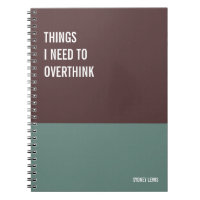 Funny Notebook, Humourous Writing Pad Journal, Not