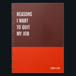 Funny Notebook, Humourous Writing Pad Journal, Not Notebook<br><div class="desc">Funny notebook to use for all your daily reminders,  deep thoughts and grievances,  or for just taking notes at school and work. It makes a great gift.</div>