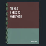 Funny Notebook, Humourous Writing Pad Journal, Not Notebook<br><div class="desc">Funny notebook to use for all your daily reminders,  deep thoughts and grievances,  or for just taking notes at school and work. It makes a great gift.</div>