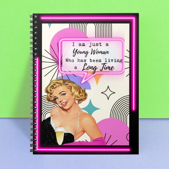Funny Notebook Journal Best Friend Gift "Young" (Creator Uploaded)