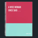 Funny Notebook, Snarky Writing Pad Journal, Note Notebook<br><div class="desc">Funny notebook to use for all your daily reminders,  deep thoughts and grievances,  or for just taking notes at school and work. It makes a great gift.</div>