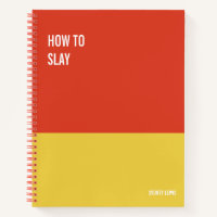 Funny Notebook, Snarky Writing Pad Journal, Note