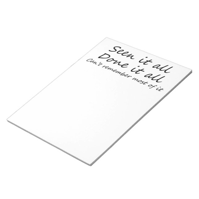 Funny notepads gifts bulk discount gift ideas (Angled)