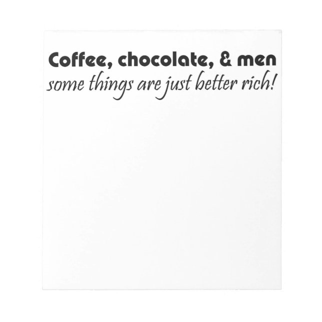Funny notepads unique gift ideas gifts womens joke (Front)