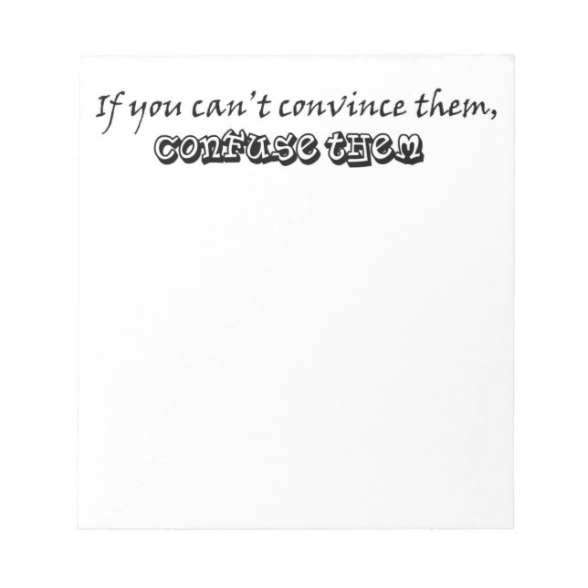 Funny notepads unique office gag joke gifts humour (Front)