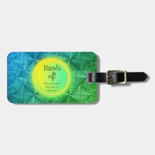 Funny, noticeable and personalizable Luggage Tag