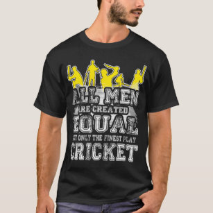 Funny Novelty Gift For Cricket Fan/Player T-Shirt