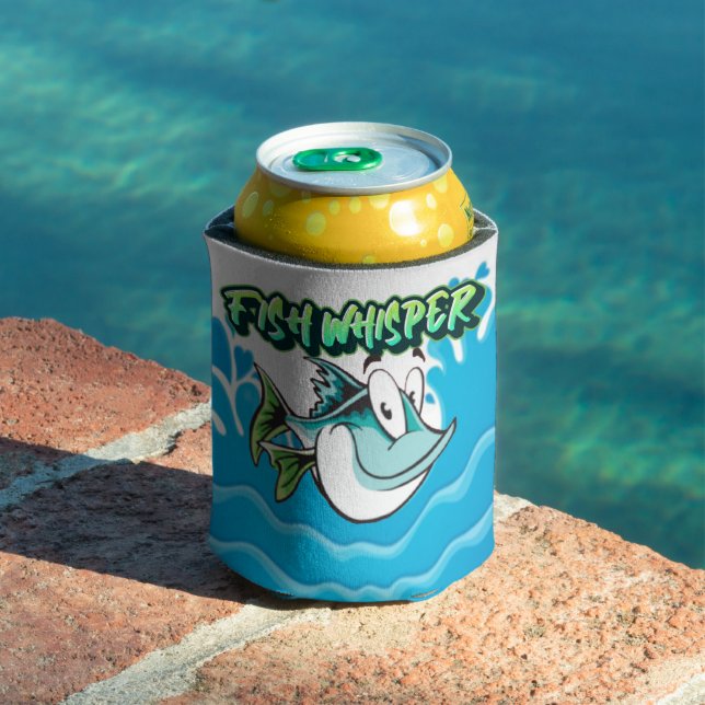  Funny Novelty Gift Joke Fish Whisper Can Cooler (In Situ Pool)