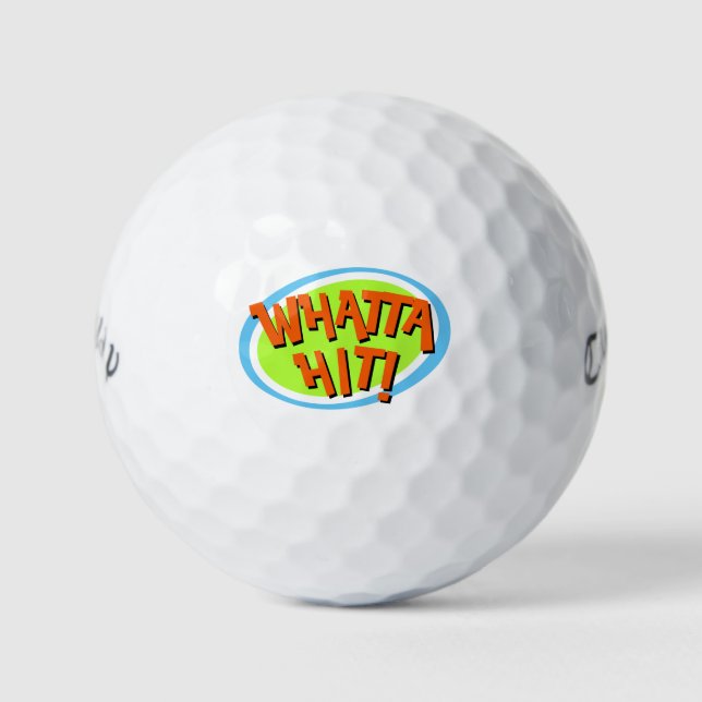Funny Novelty Golf Balls (Front)