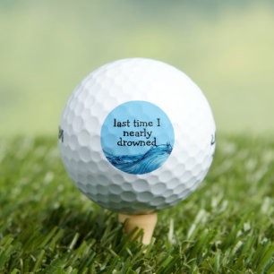 Funny Novelty Men's Golf Balls