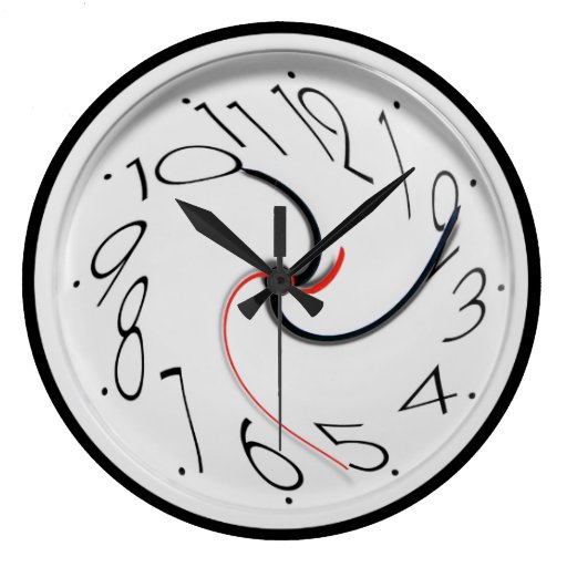 Image of Funny Novelty Style Large Clock