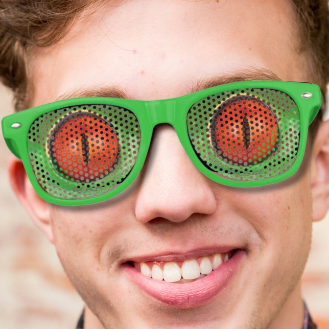 funny novelty wild animal lizard gecko eyes retro sunglasses (funny novelty wild animal lizard gecko eyes retro sunglasses)