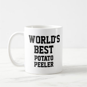 Funny Novelty WORLD'S BEST POTATO PEELER Coffee Mug