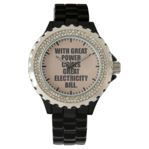 Funny novelty wrist watch