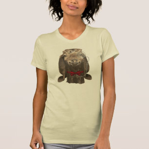 Funny Nubian Goat With Monocle T-Shirt