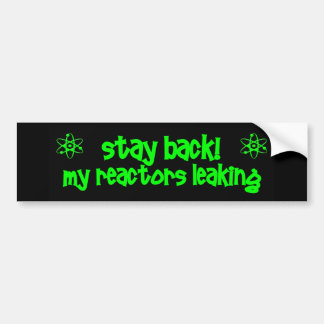 Funny Nuclear Bumper Sticker