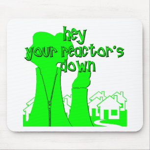 Funny Nuclear Mouse Mat