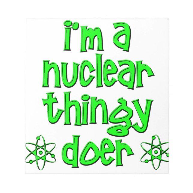 funny nuclear notepad (Front)