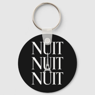 Funny Nuit Nuit Key Ring
