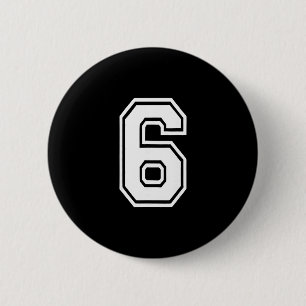 Funny Number 6 67 Meme Costume Matching Group Hall Cm Round Badge