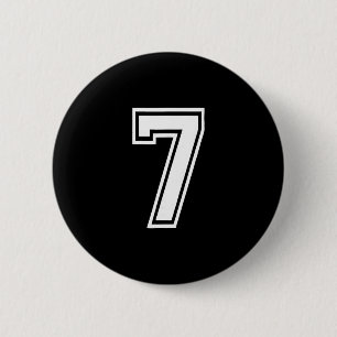 Funny Number 7 67 Meme Costume Matching Group Hall 6 Cm Round Badge