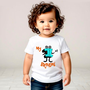 Funny number one baby T-Shirt