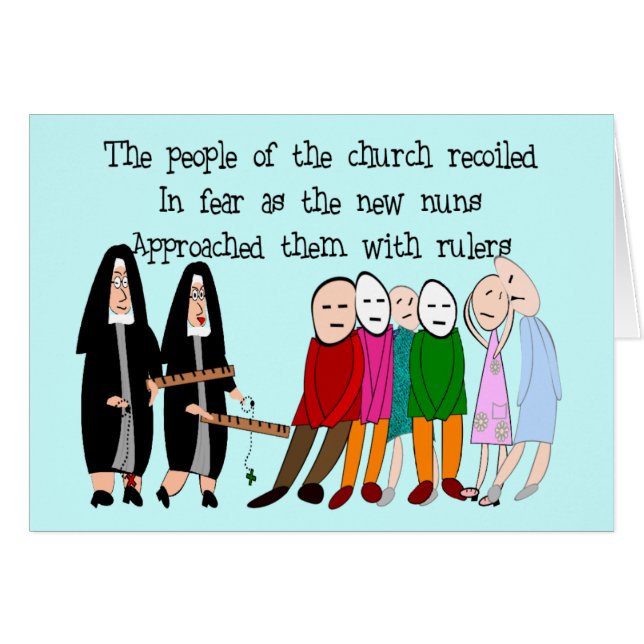 Funny Nuns Cards and Gifts (Front Horizontal)