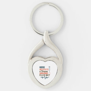 Funny Nurse Advocate Gift  Nurse Advocate In Progr Key Ring