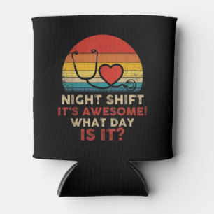 Funny Nurse Can Cooler