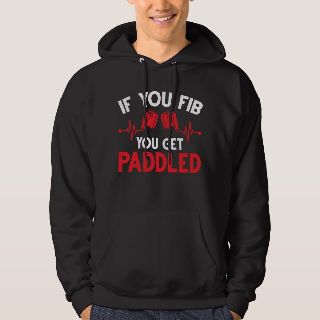 Funny Nurse Cardiology Paramedics Medical Humour Hoodie (Front)