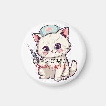 Funny Nurse Cat The Vein Finder Personalised