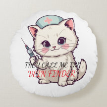 Funny Nurse Cat The Vein Finder Personalized