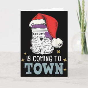 Funny Nurse Christmas Rn Tech Medical Istant Holid Card