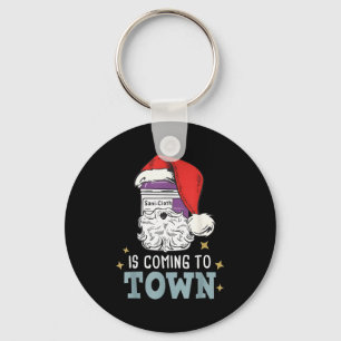 Funny Nurse Christmas Rn Tech Medical Istant Holid Key Ring