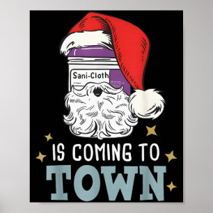 Funny Nurse Christmas Rn Tech Medical Istant Holid Poster