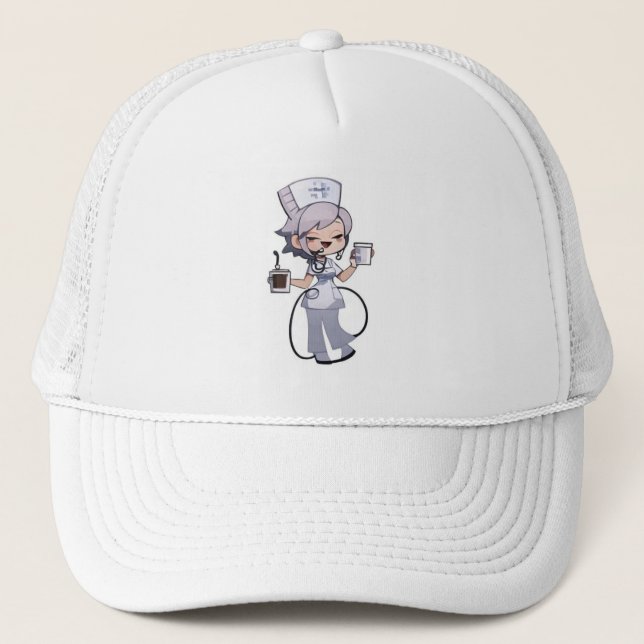 Funny Nurse Coffee Cap (Front)