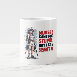 Funny Nurse Coffee Mug — Sarcastic Nursing Gift fo